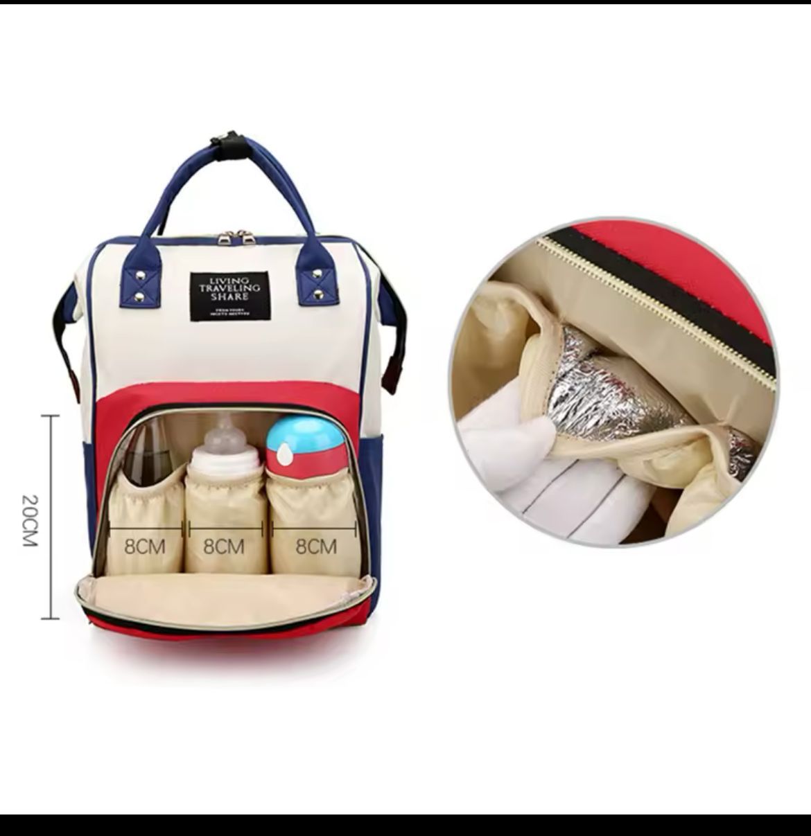🎀 High Quality Imported Mummy Diaper Backpack 🎀