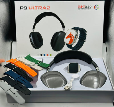 SMART WATCH COMBO WITH P9 PRO MAX HEADPHONES